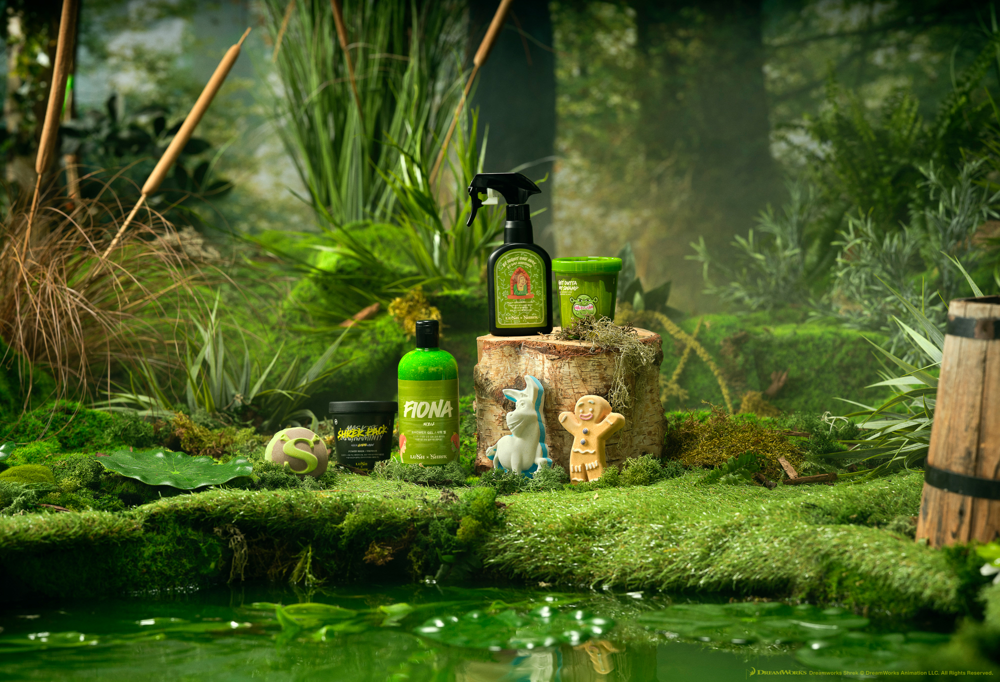 러쉬와 슈렉의 콜라보레이션 리미티드 에디션